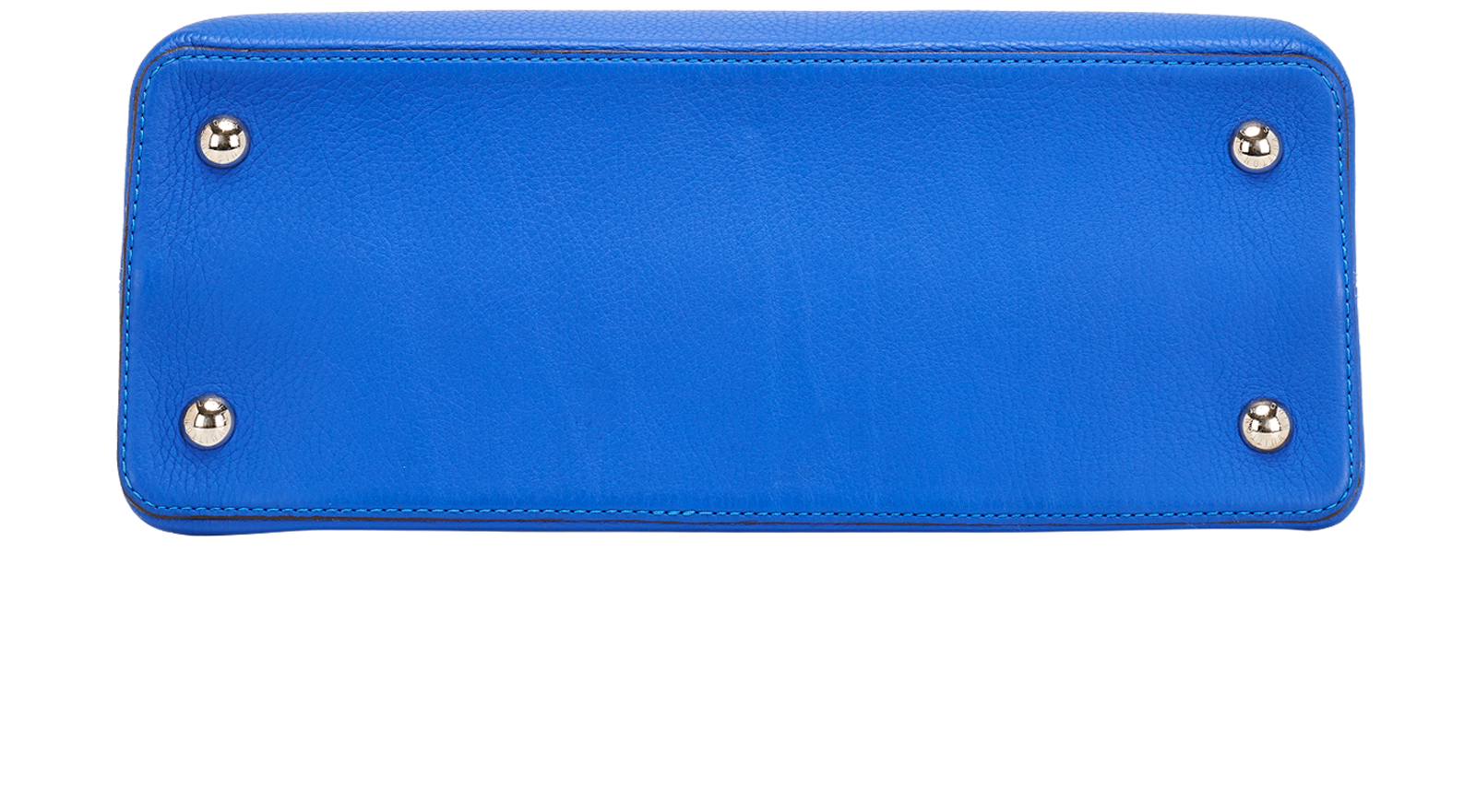 Capucines MM, &pound;2,400, Handbags, Blue, Leather, Top view